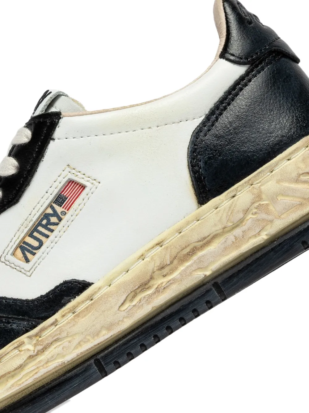 Autry x Maison Mihara Yasuhiro leather sneakers White