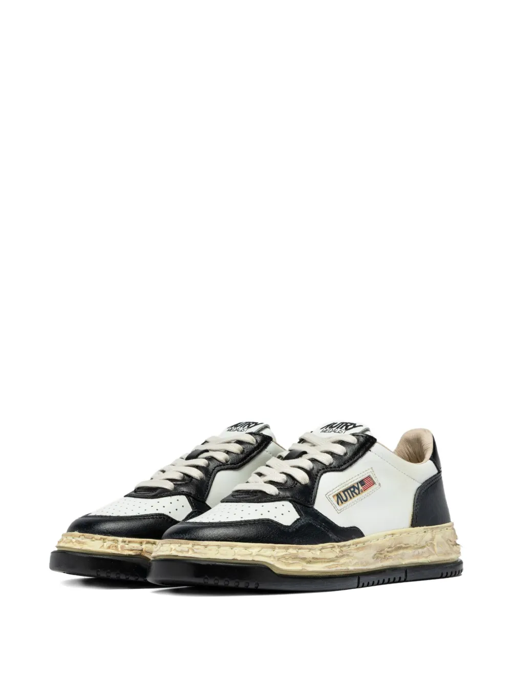 Autry x Maison Mihara Yasuhiro leather sneakers White