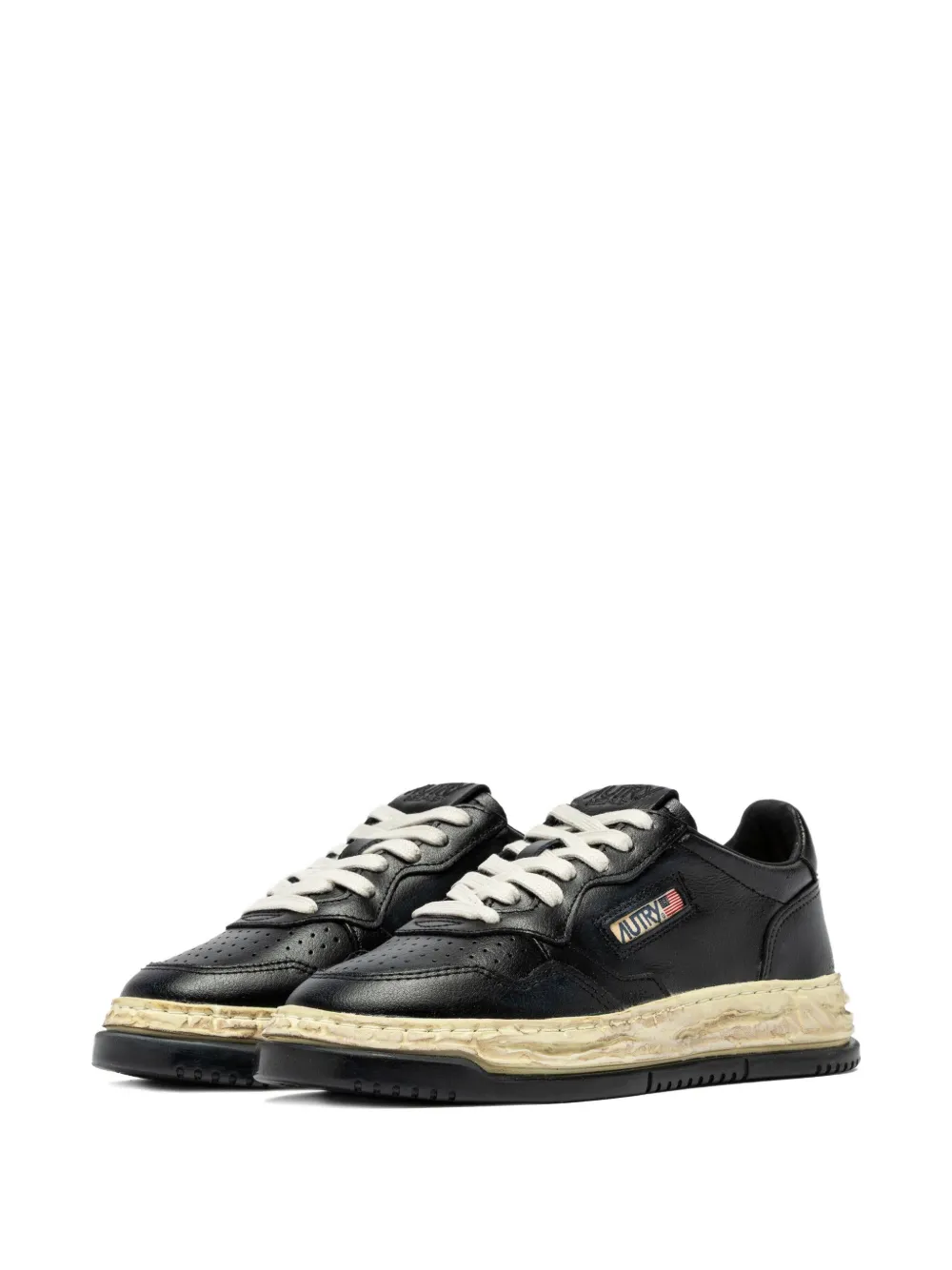 Autry x Maison Mihara Yasuhiro leather sneakers Black