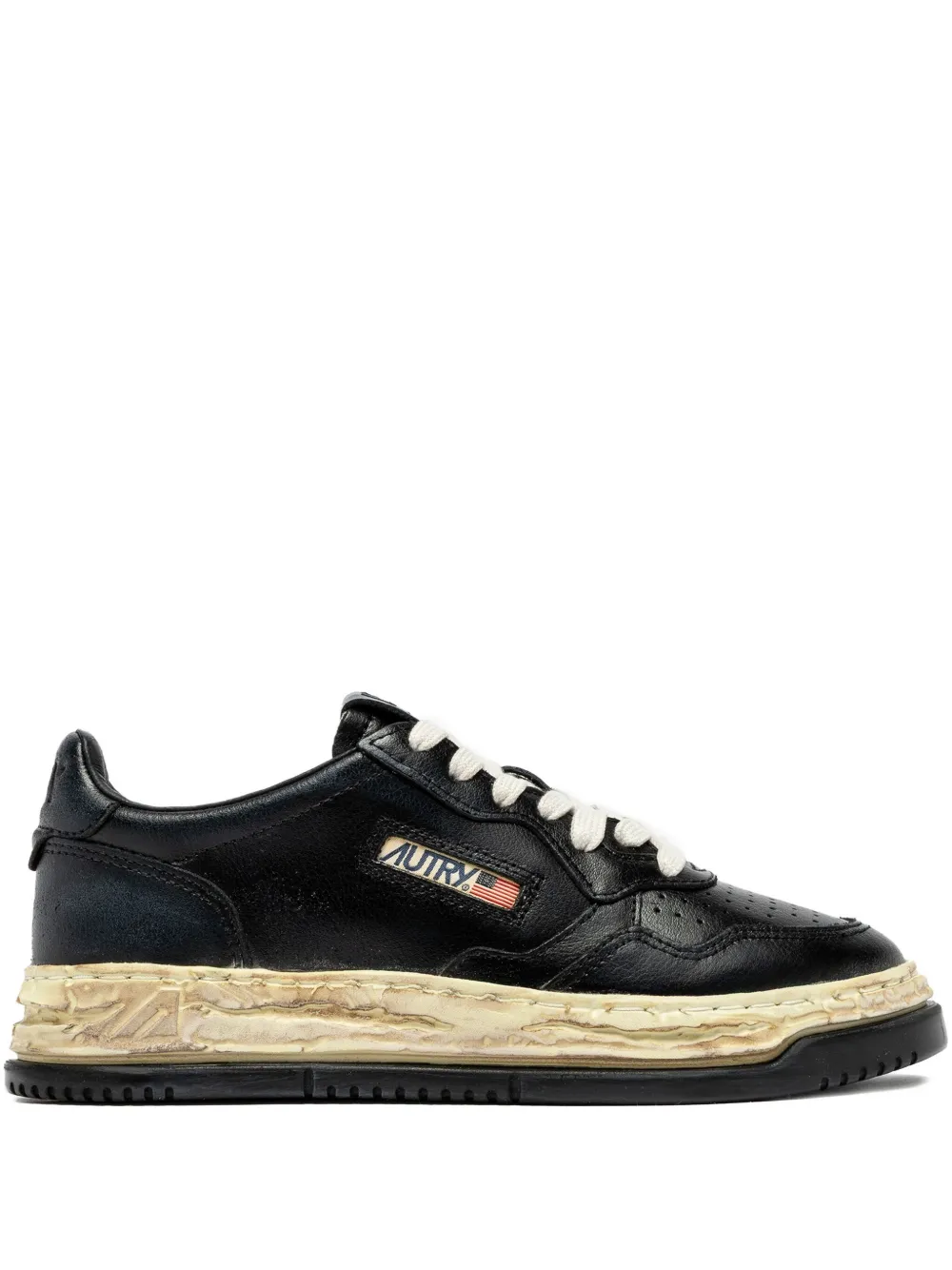 Autry x Maison Mihara Yasuhiro leather sneakers Black