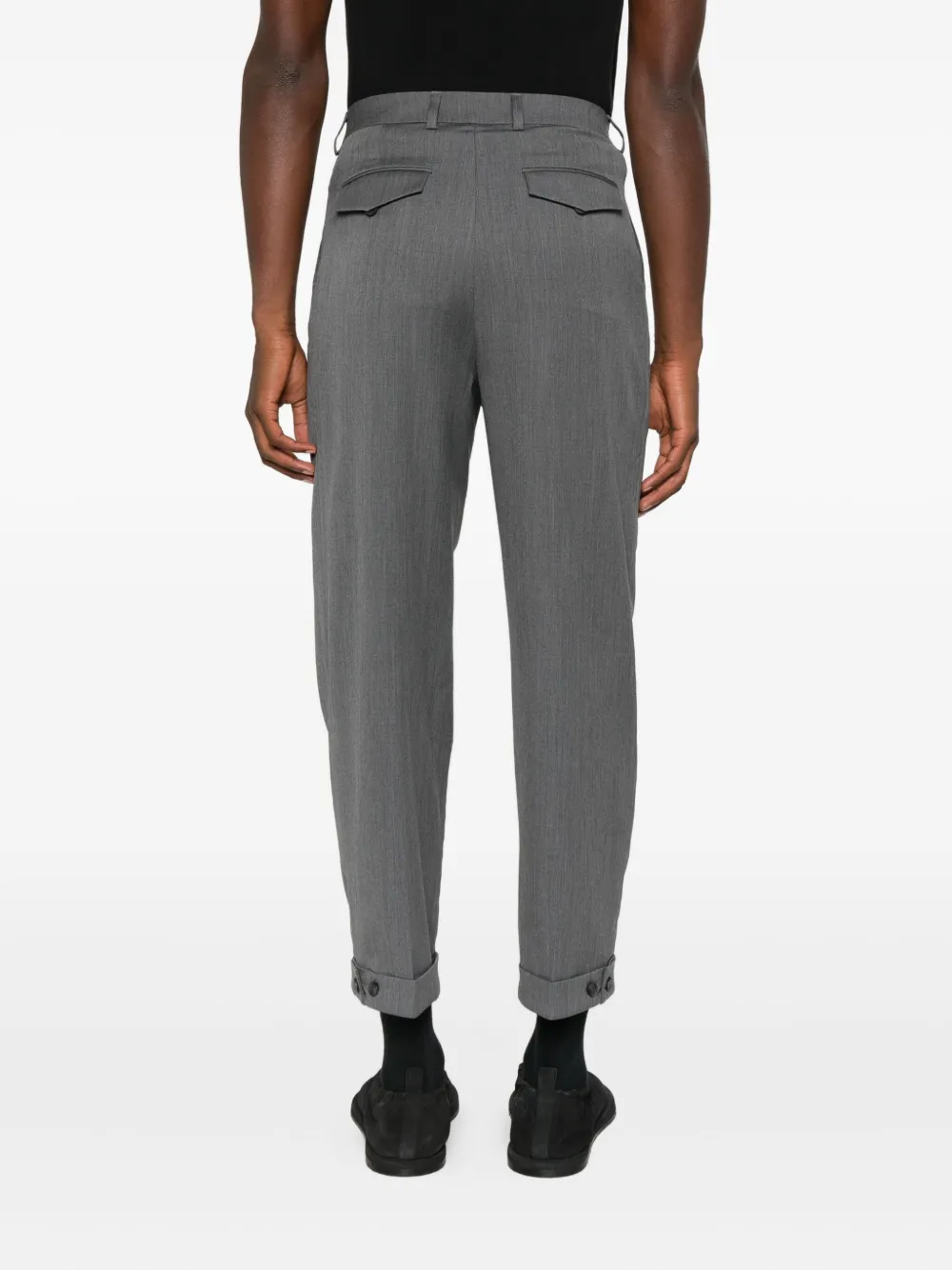 Entire Studios Wool Trousers In Gray