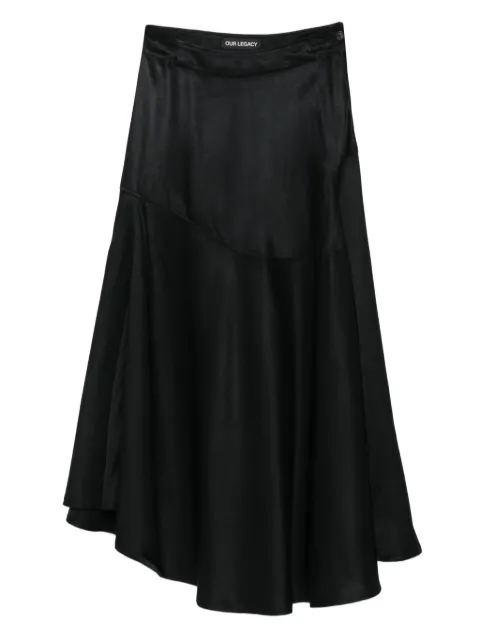 OUR LEGACY Waltz asymmetric skirt