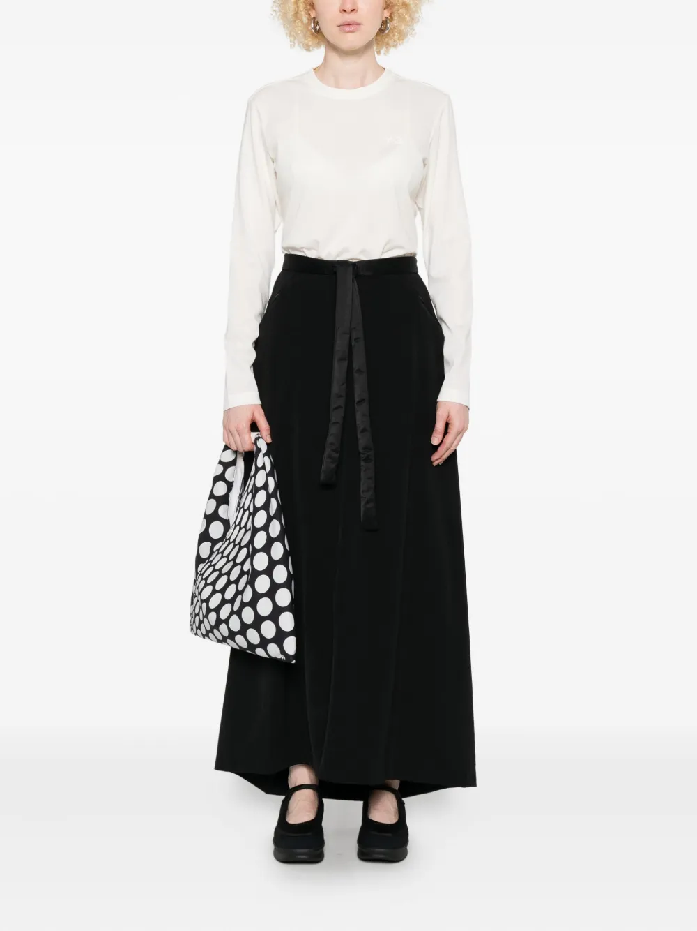 Y-3 long-sleeve crew-neck top | T-Shirts & Jersey Shirts | Image 2
