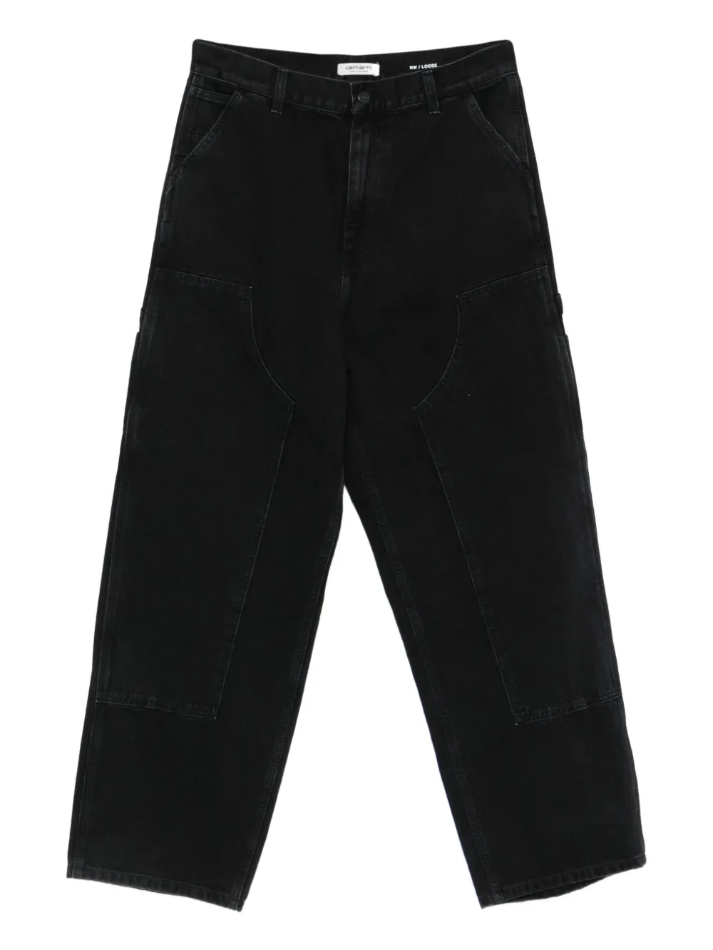 Carhartt WIP double-knee cargo pants | Black | Image 1