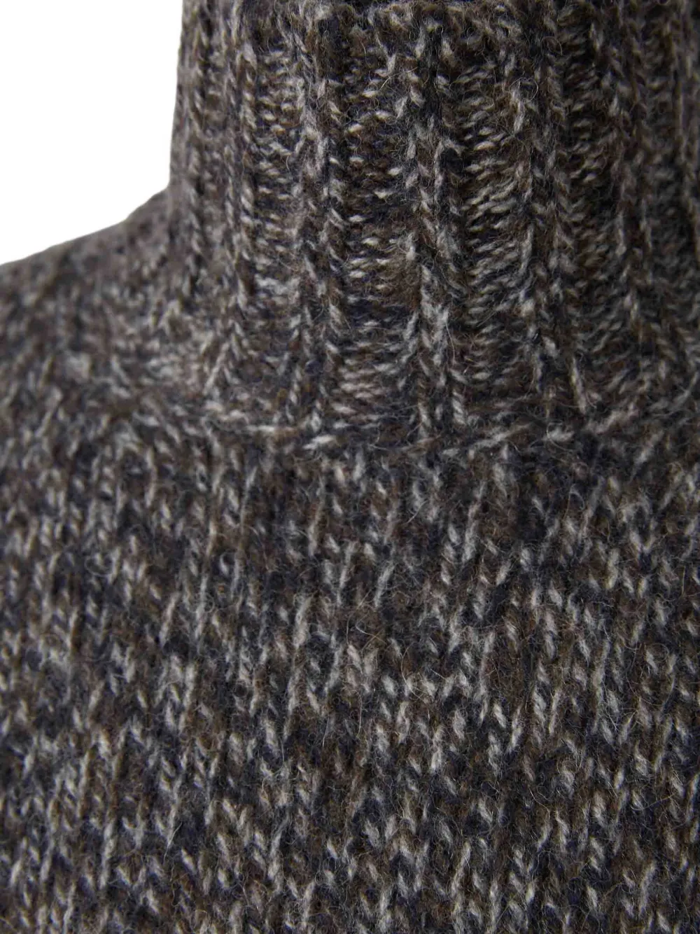 Fedeli Trui met hoge hals Grijs