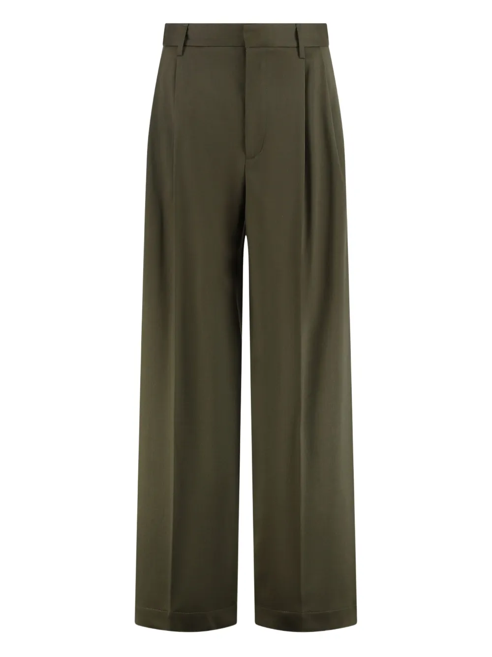 Darkpark Chicago Wool Trousers In Green