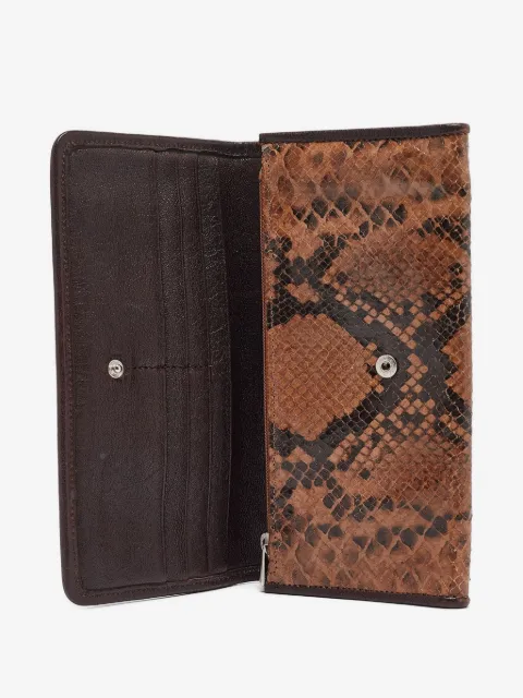 Longchamp 2000 snakeskin wallet