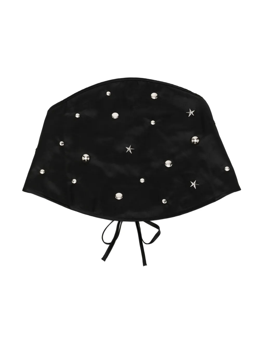 Chopova Lowena stud rain hat - Zwart