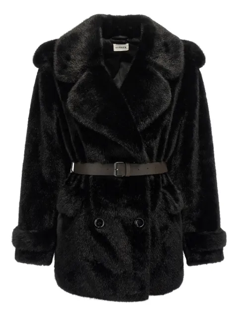 P.A.R.O.S.H. faux-fur belted coat