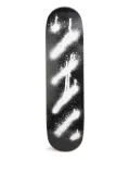 Off-White Sandpaper-print skateboard - Black