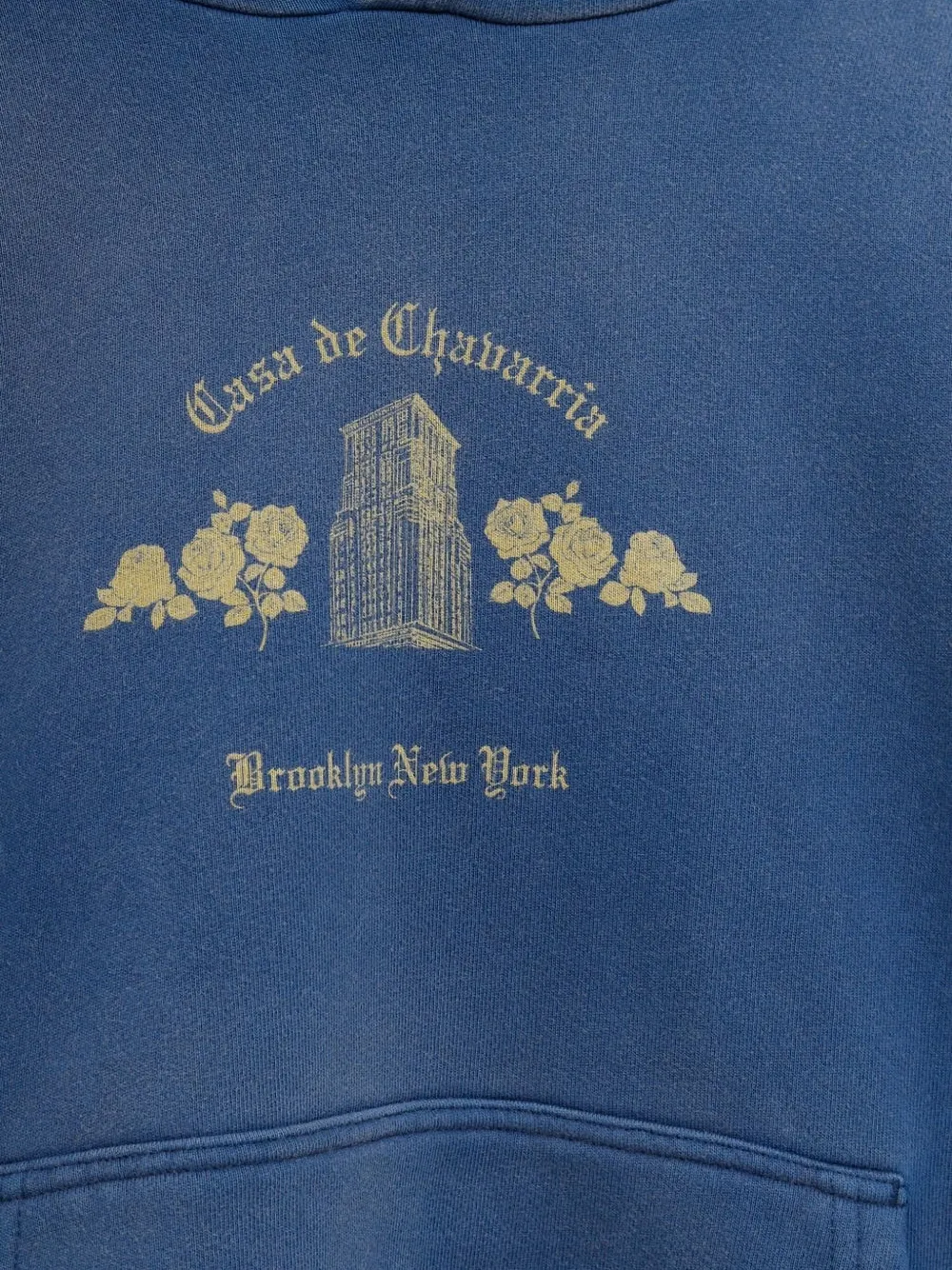 Willy Chavarria Casa De Chavarria Hoodie In Blue