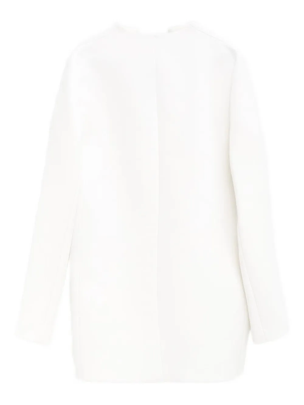 KHAITE v-neck dress - Wit