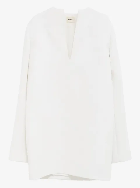 KHAITE v-neck dress