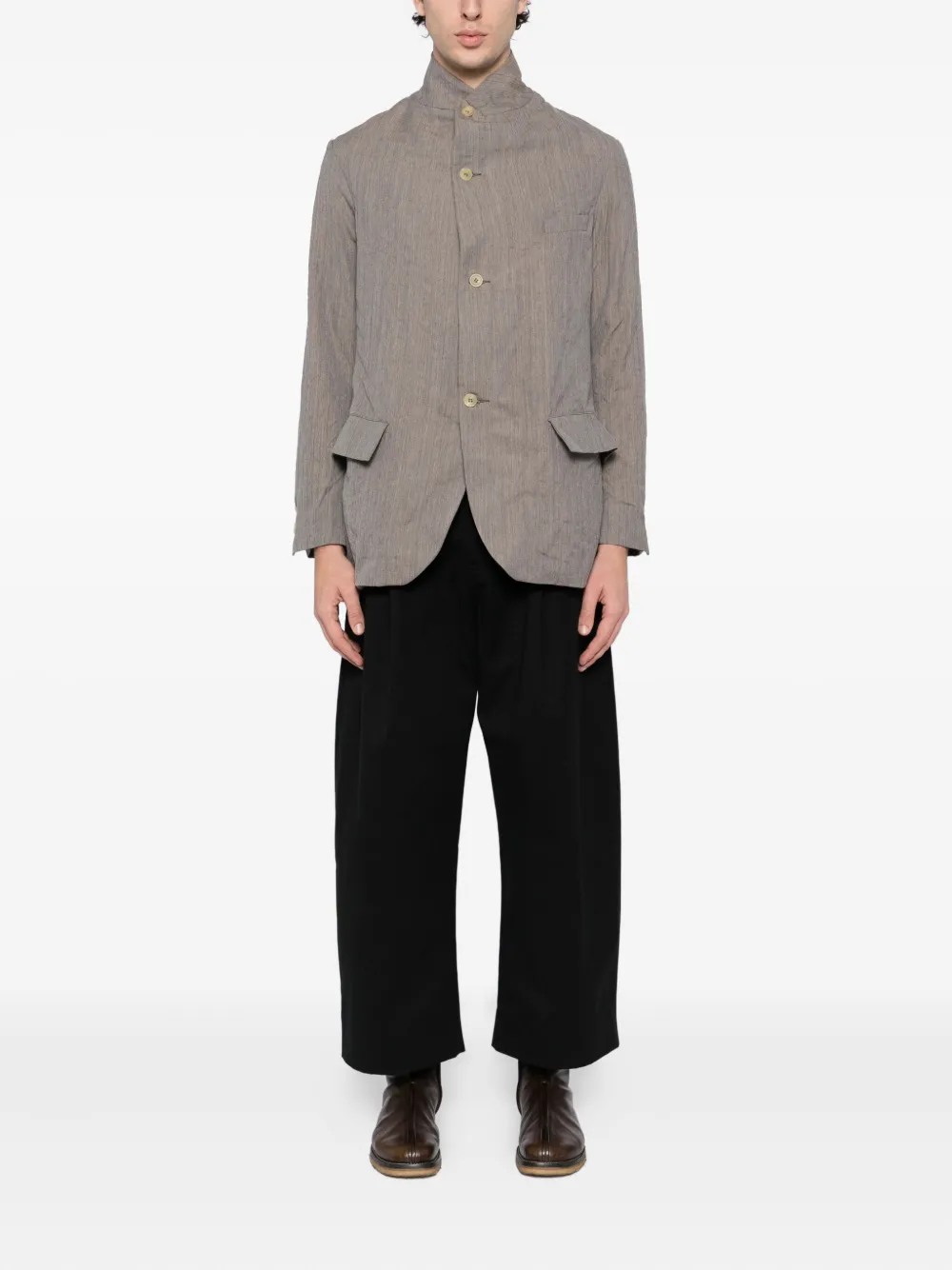 PAUL HARNDEN zip-pockets knitted jacket | Lightweight Jackets | Image 2