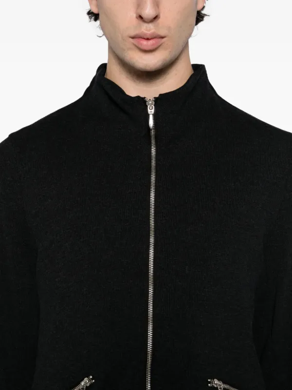 PAUL HARNDEN Wool Cardigan | Grey | FARFETCH