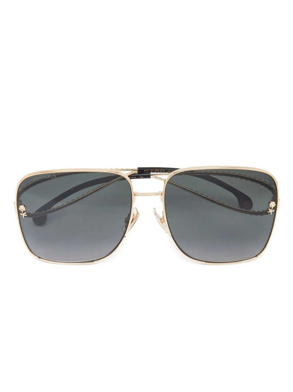 Etro Pre-Owned square-frame sunglasses | Gold | Image 1