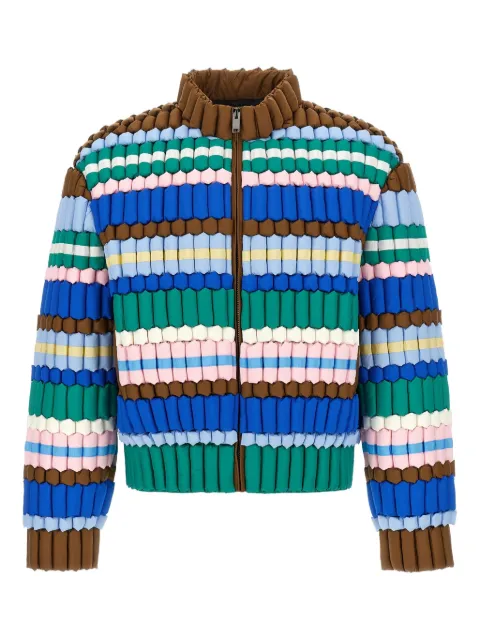 RAXXY 3D padded striped jacket
