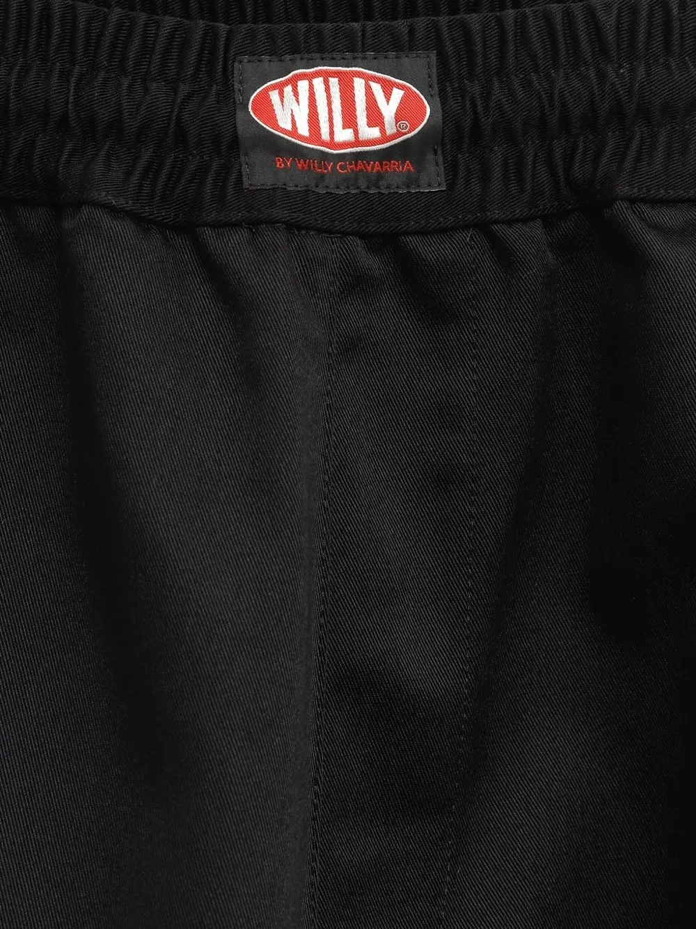Willy Chavarria Orale Elastic-waistband Shorts In Black