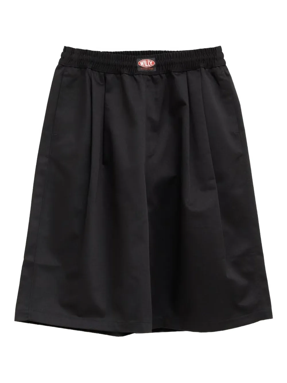 Willy Chavarria Orale elastic-waistband shorts | Black | Image 1