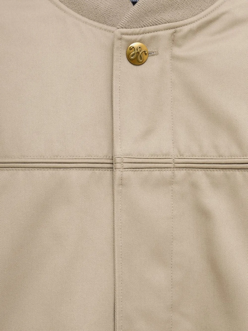 Willy Chavarria Bomberjack met vlakken Beige