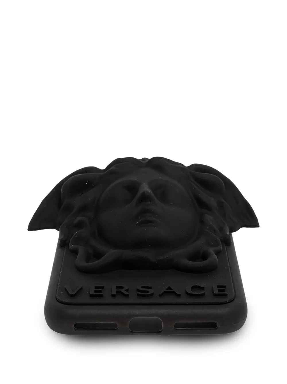 Pre-owned Versace Medusa-head Iphone X Case In Black