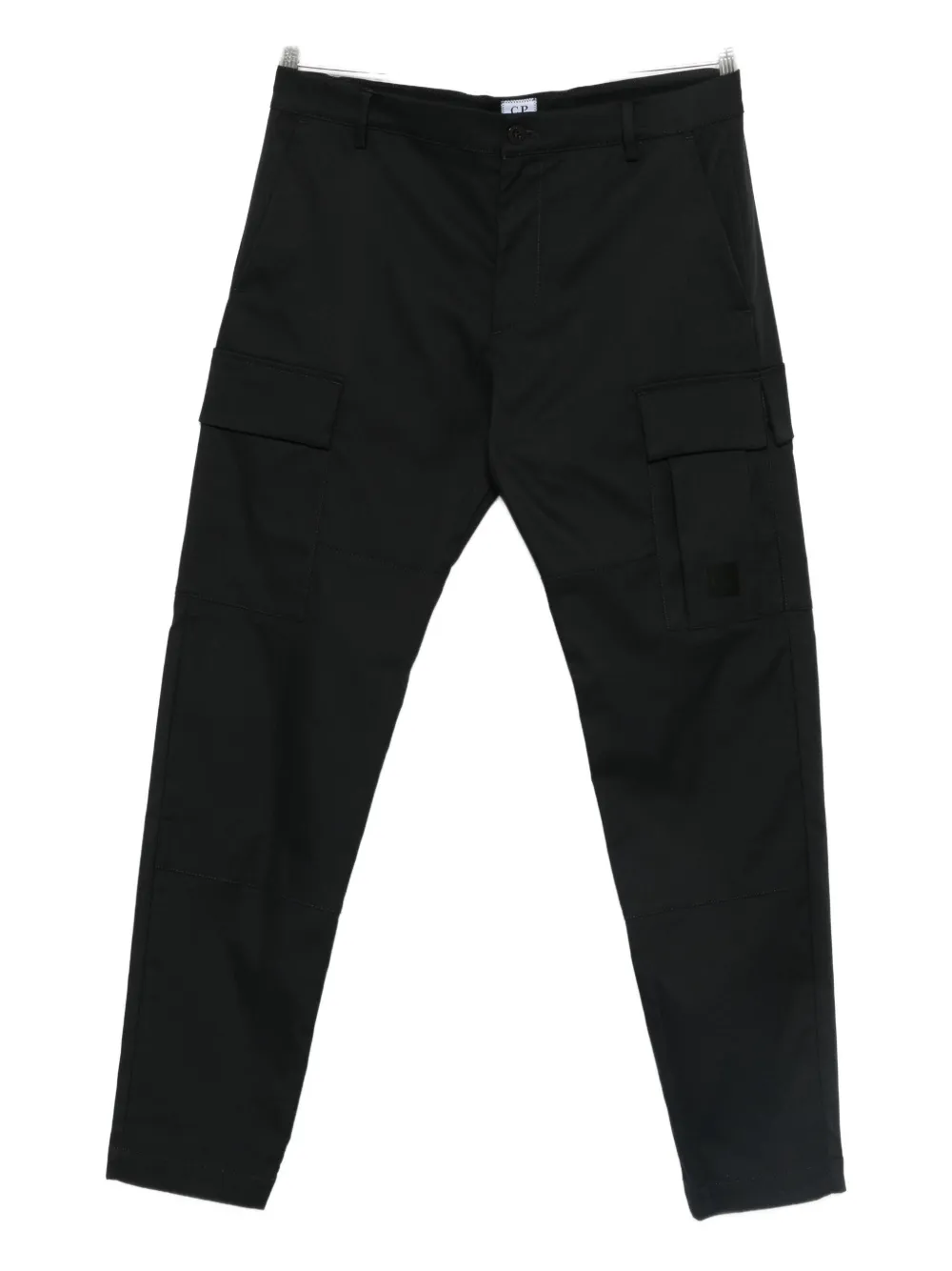 C.p. Company Cargo Pant In Tecnical Panama Clothing In Black