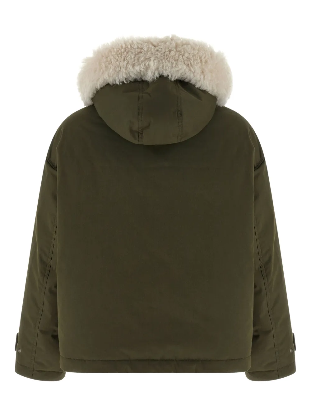 Army By Yves Salomon shearling-timmed hooded jacket | Faux Fur & Shearling Jackets | Image 2