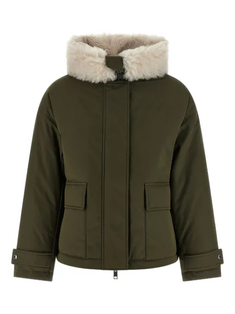 Army By Yves Salomon shearling-timmed hooded jacket
