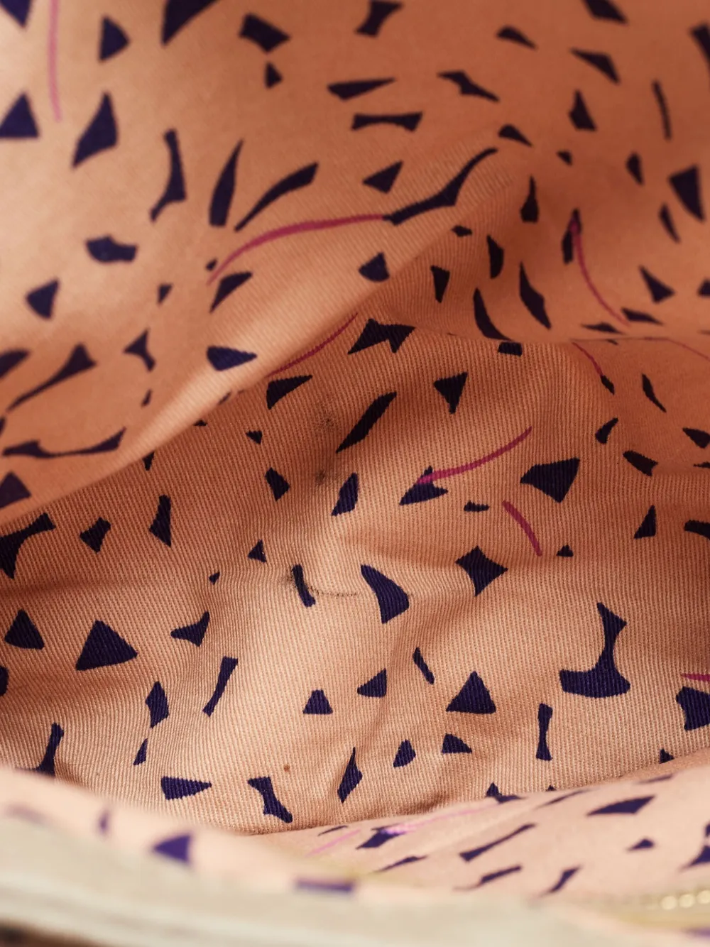 Pre-owned Marc By Marc Jacobs Ostrich-effect Top-handle Shoulder Bag In Neutral