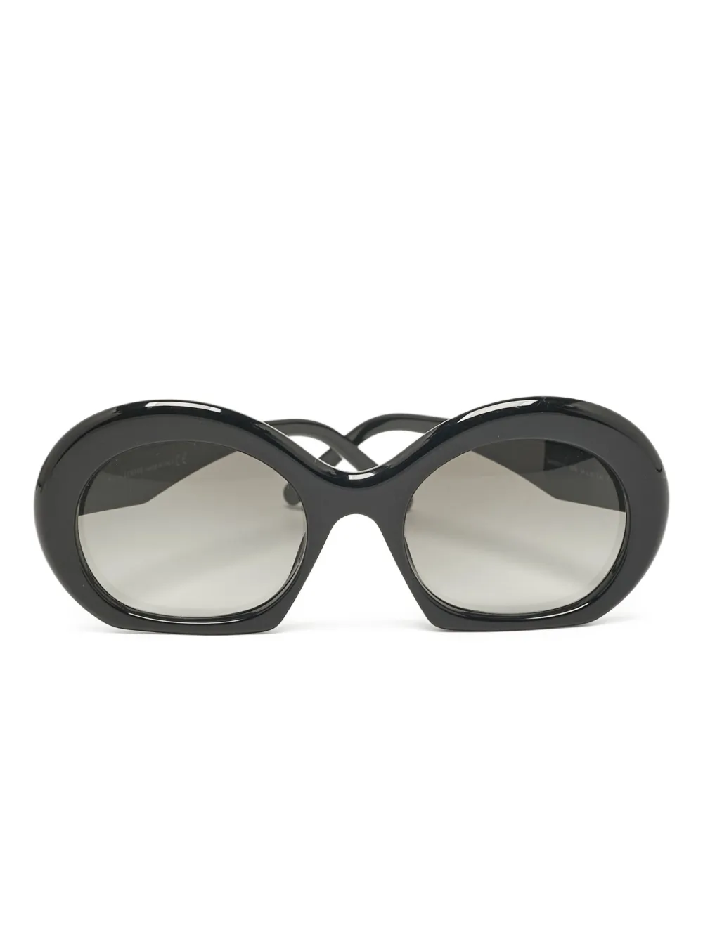 Loewe Pre-Owned oval-frame sunglasses | Black | Image 1