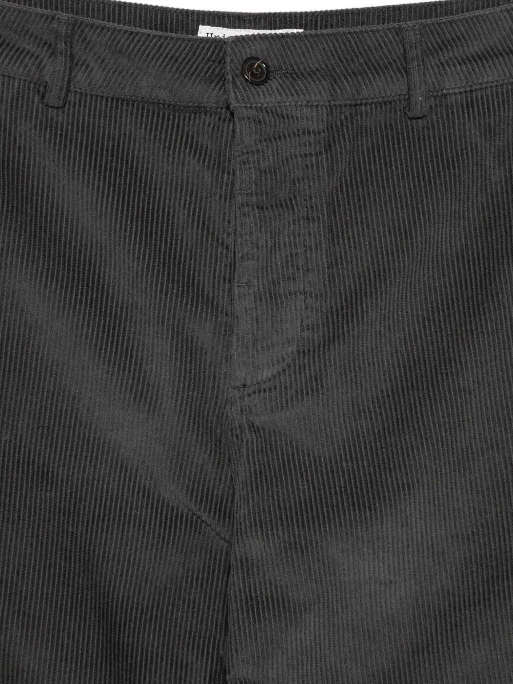Universal Works Corduroy Trousers In Gray