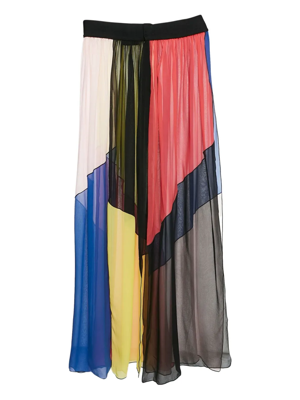 Missoni Pre-Owned 2010s panelled asymmetric skirt - Blu