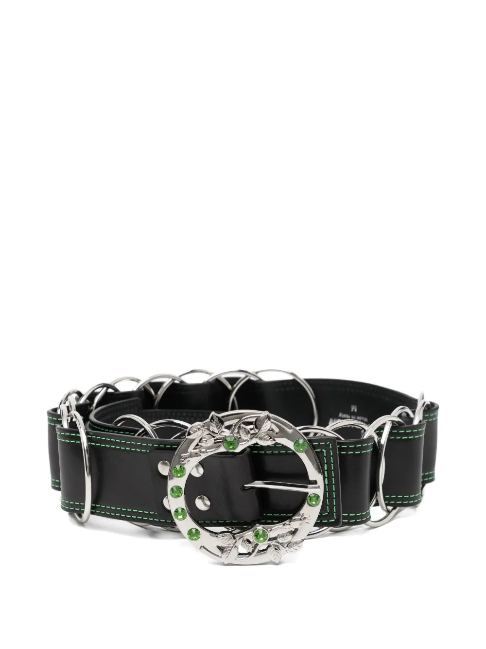 Chopova Lowena Crystal-embellished Belt In Black