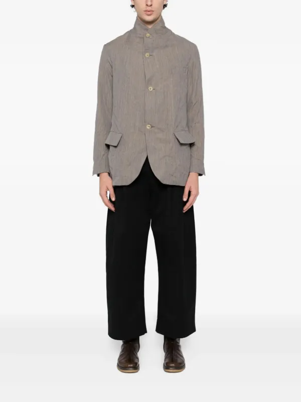 Paul Harnden Shoemakers Norfolk Blazer | Grey | FARFETCH