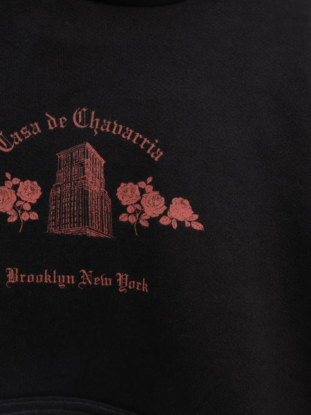 Willy Chavarria Casa de Chavarria hoodie Zwart