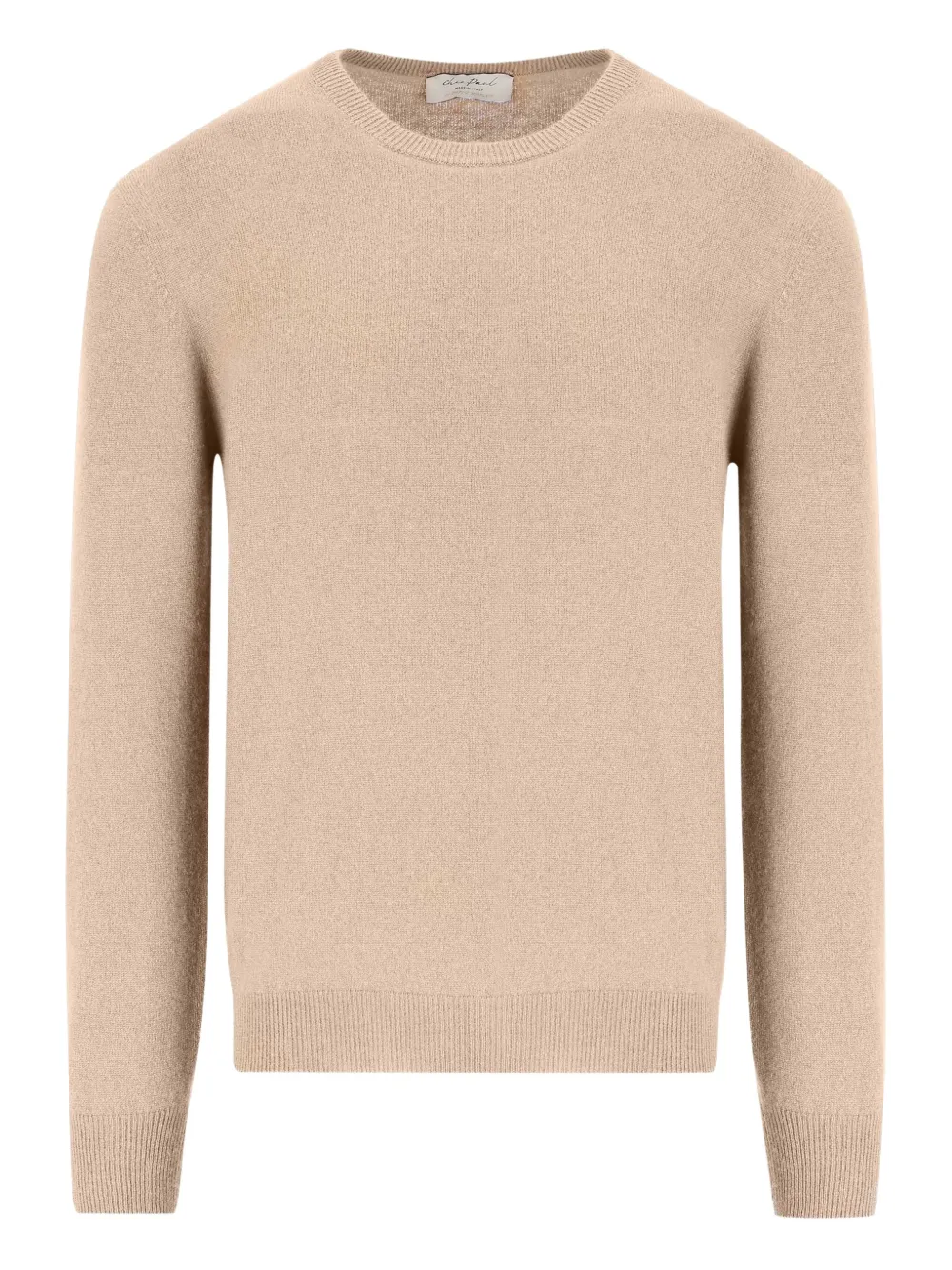Chez Paul Ribbed Cashmere Sweater In Neutral