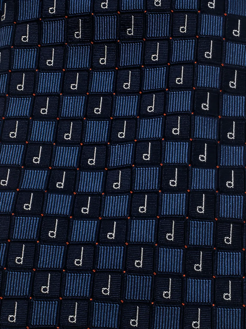 Dunhill 1990s jacquard-pattern tie | Image 2