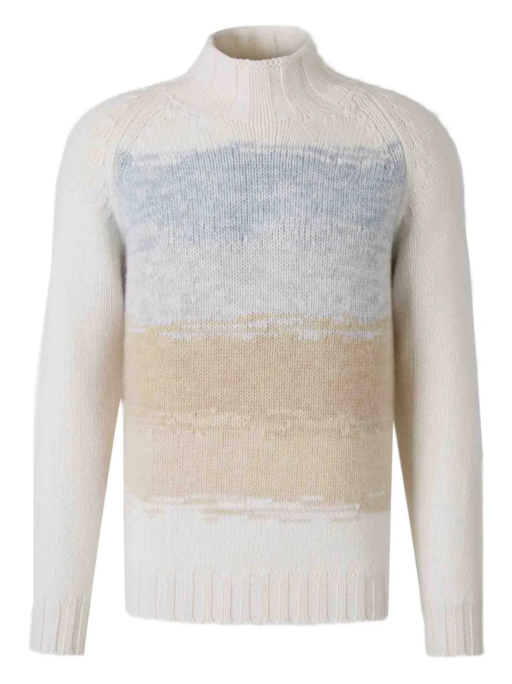 Fedeli turtleneck ribbed sweater | White | Image 1
