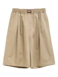 Willy Chavarria Orale elastic-waistband shorts - Neutrals