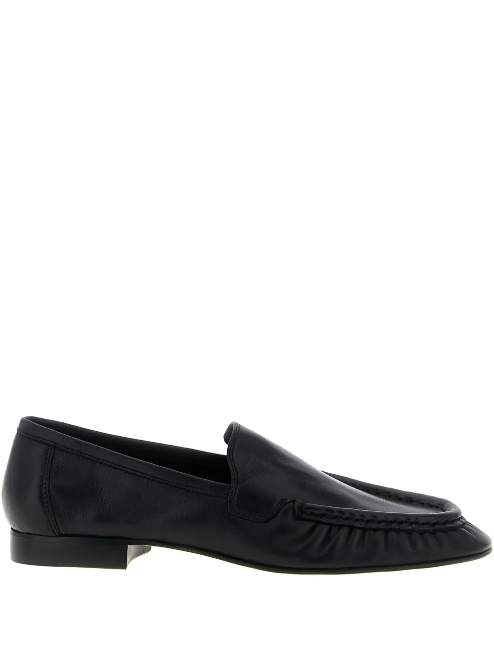 ARMARIUM curled-toe leather loafers | Black | Image 1