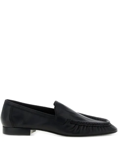 ARMARIUM curled-toe leather loafers