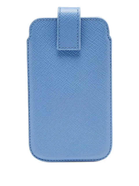 Smythson leather phone cover