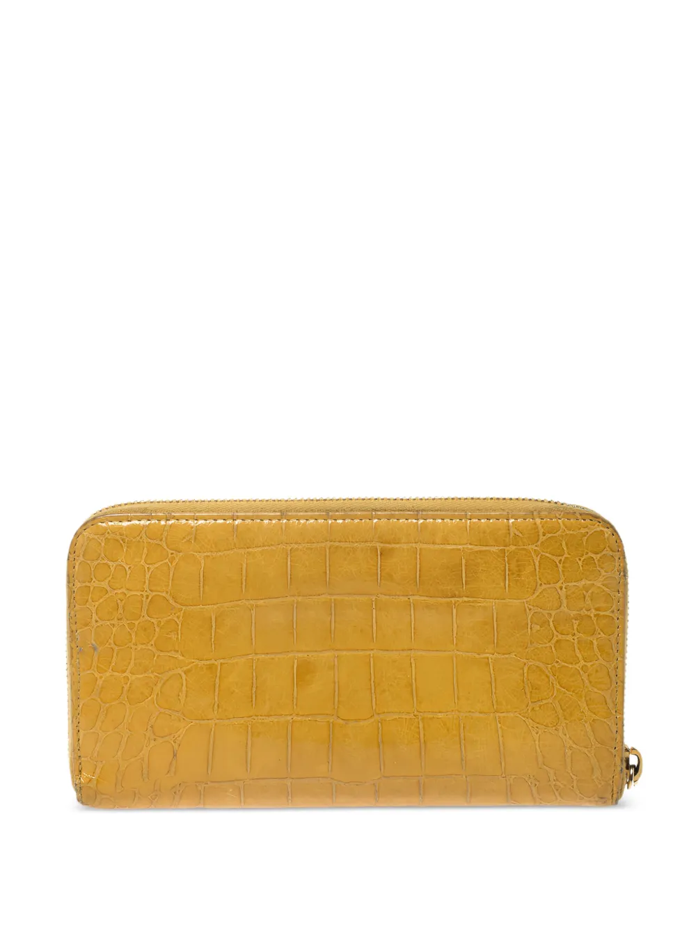 Pre-owned Miu Miu 276495 Yellow