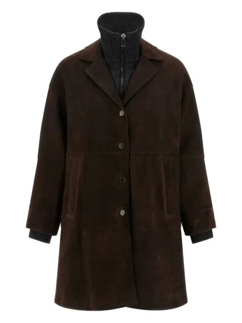 P.A.R.O.S.H. Monet suede coat