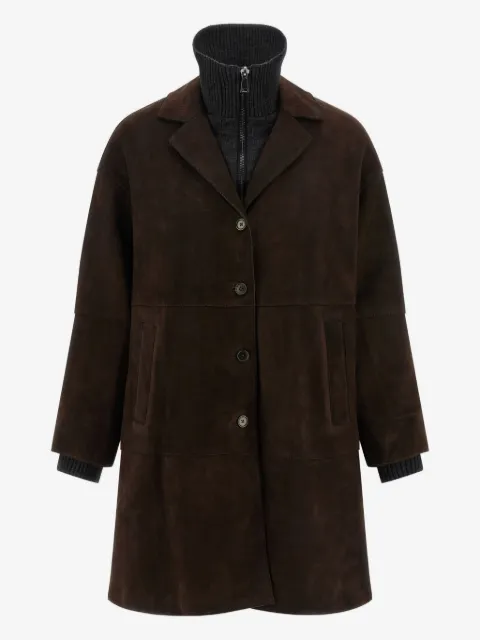 P.A.R.O.S.H. manteau Monet en daim