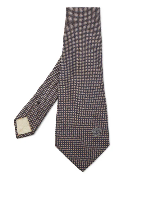 Versace Pre-Owned patterned silk tie