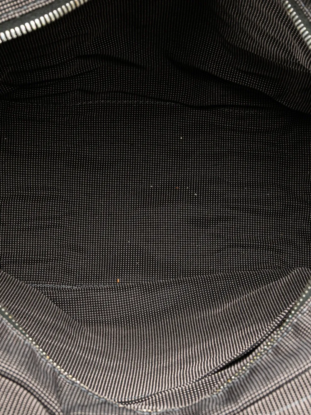 Pre-owned Hermes 1990-2010 Canvas Herline Mm Backpack In Gray
