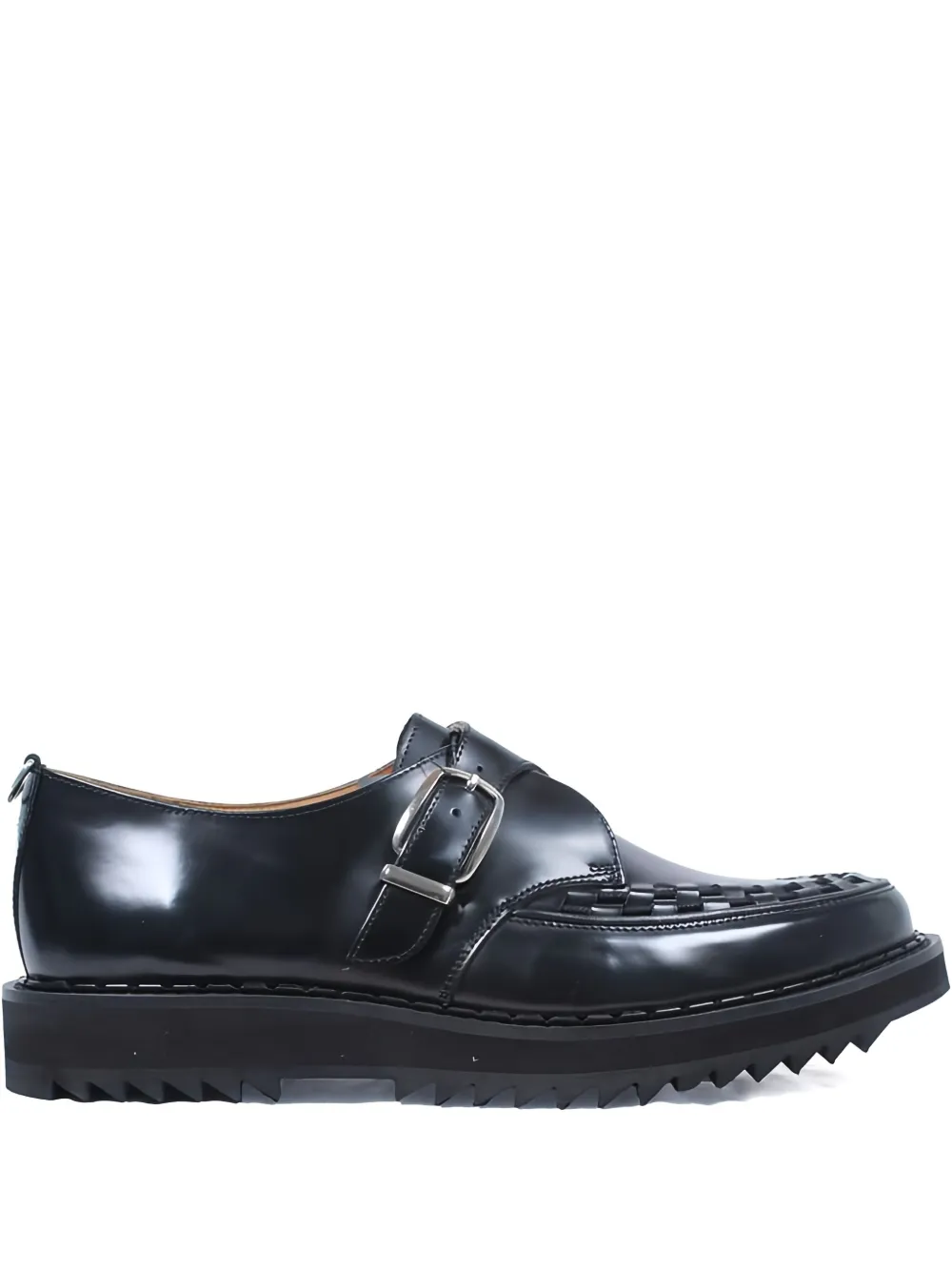 George Cox Ripple Hatton monk shoes - ブラック George Cox Ripple Hatton monk shoes - ブラック