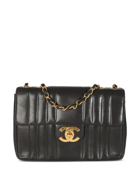 CHANEL Pre-Owned bolsa de hombro Jumbo XL Flap grande