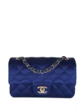 CHANEL Pre-Owned Classic Flap satin shoulder bag - Blue